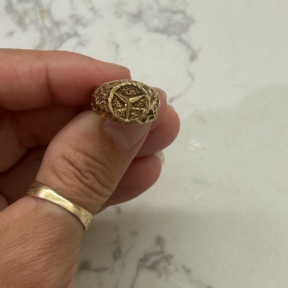 Gold Filigree Ring